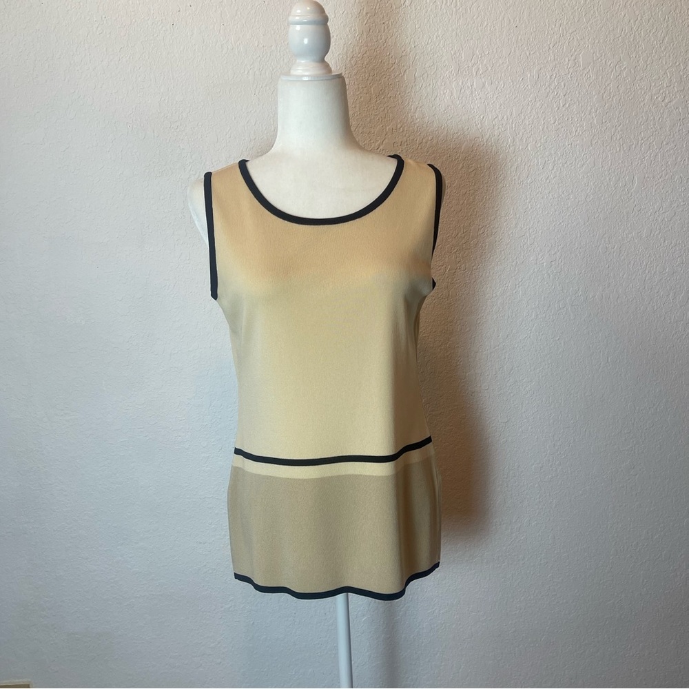 Exclusively Misook sleeveless top size S blouse
